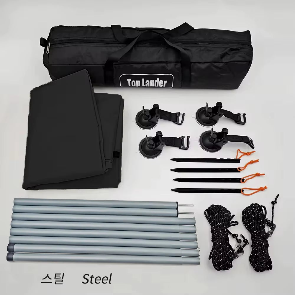 Ultimate SUV Side Awning Tarp - Waterproof UV Protection Shelter Tent for Camping & Outdoor Adventures