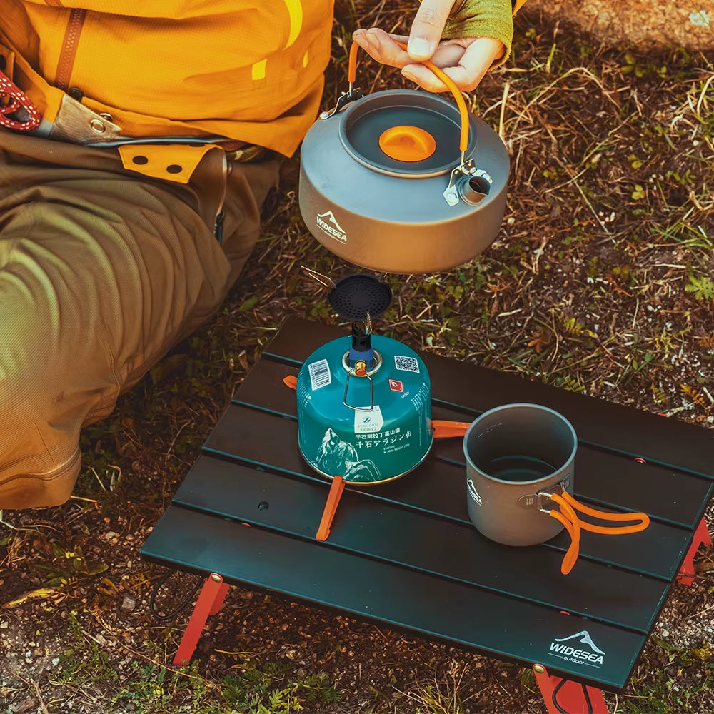 Outdoor Camping Gas Burner Outdoor Stove 3300W with Igniter Camping Equipment Portable Tourist Survival Bushcraft Kitchen