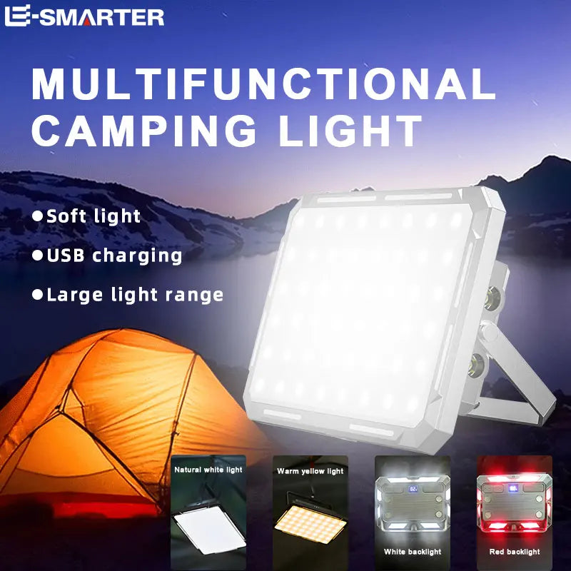 Ultra-Bright Rechargeable LED Camping Lantern & Emergency Searchlight