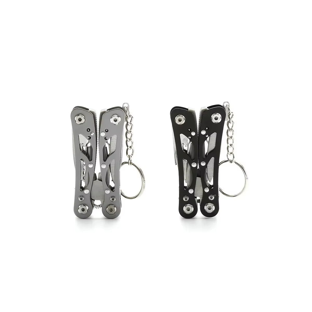 Heavy-Duty Carbon Steel Multi-Tool Pliers | Compact Folding Survival Gear & Repair Tool