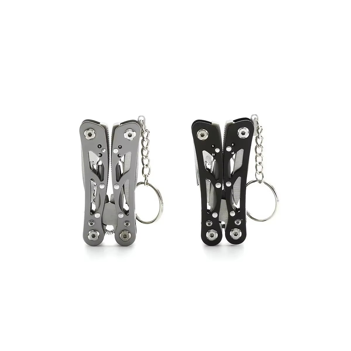 Heavy-Duty Carbon Steel Multi-Tool Pliers | Compact Folding Survival Gear & Repair Tool
