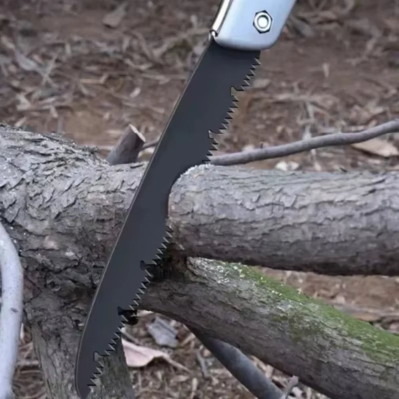 Multifunctional Folding Hand Saw - Portable Outdoor Tool for Gardening, Woodworking, and Logging