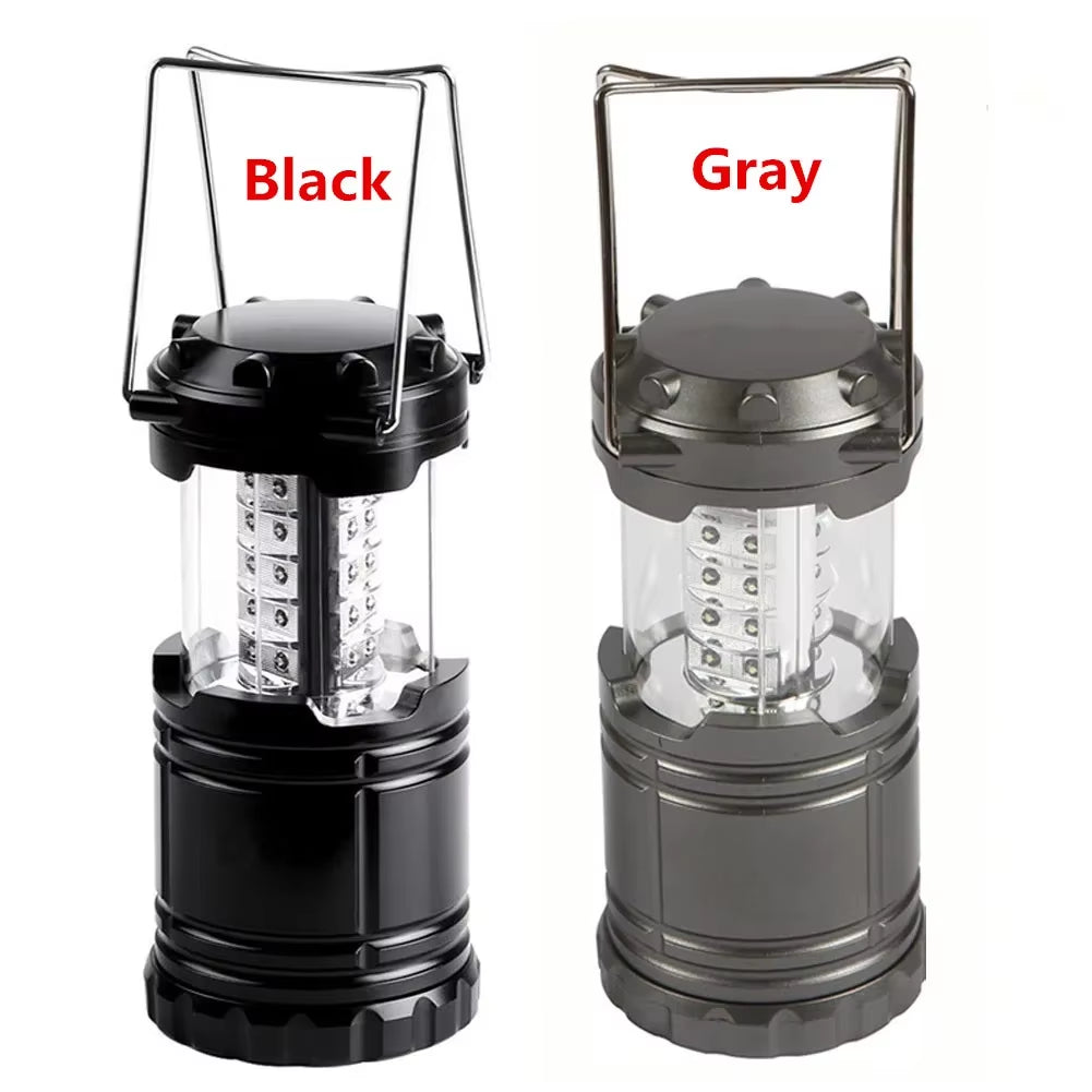 30 LED Portable Camping Lantern - Battery Powered Waterproof Tent Light - Bright Emergency Flashlight for Hurricane & Power Outages