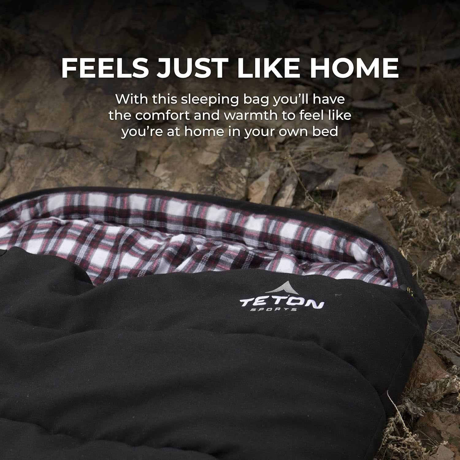 Celsius XXL Oversized Sleeping Bag - Cold Weather Adult Sleeping Bag for Camping - 0°F / 20°F / 35°F Rated Warm Gear with Compression Sack