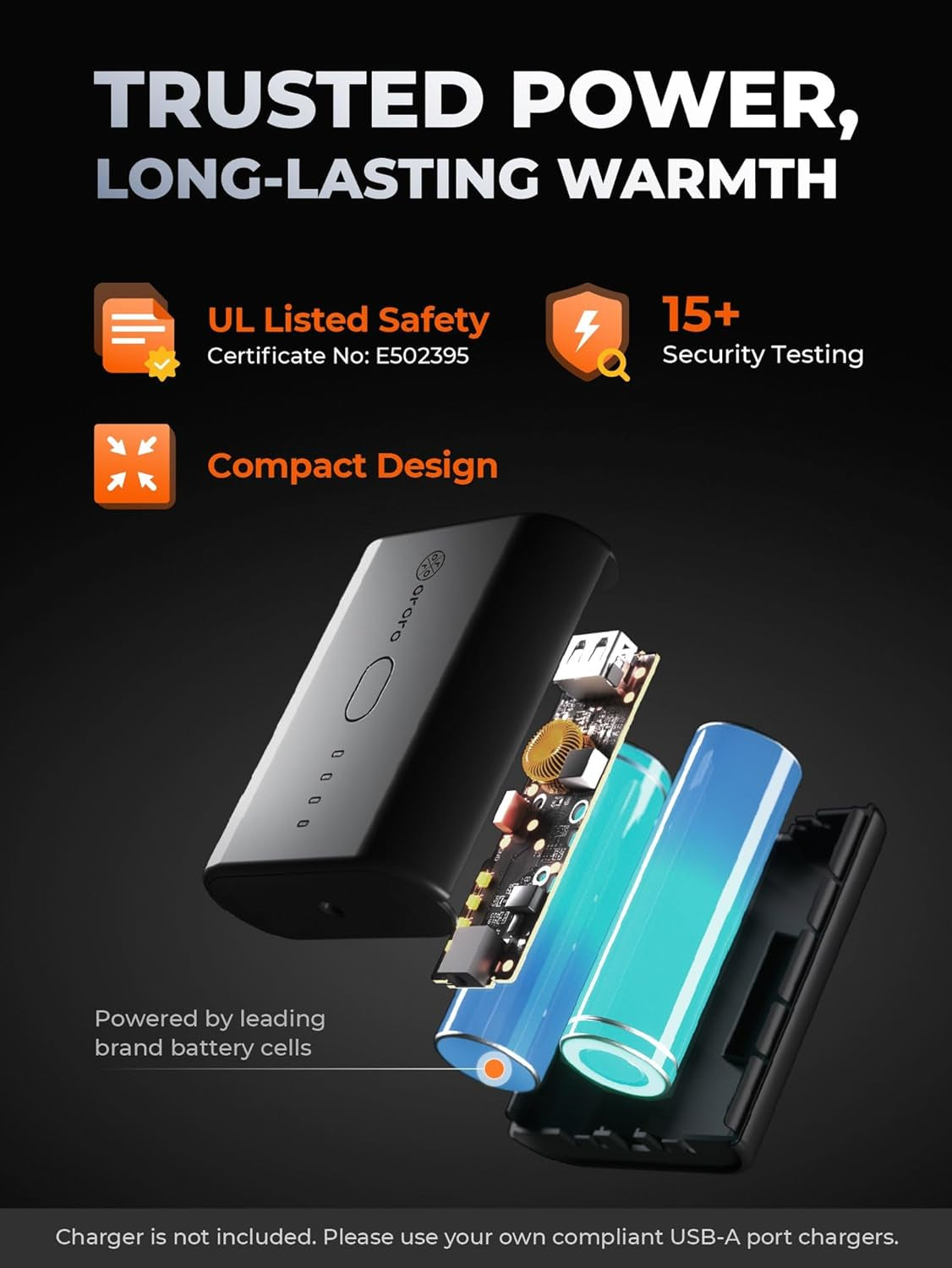 Upgraded 4-Zone Heated Hoodie with Battery - Fleece Full-Zip Heated Sweatshirt with Heated Collar - Thermal Winter Gear for Outdoor Work & Camping