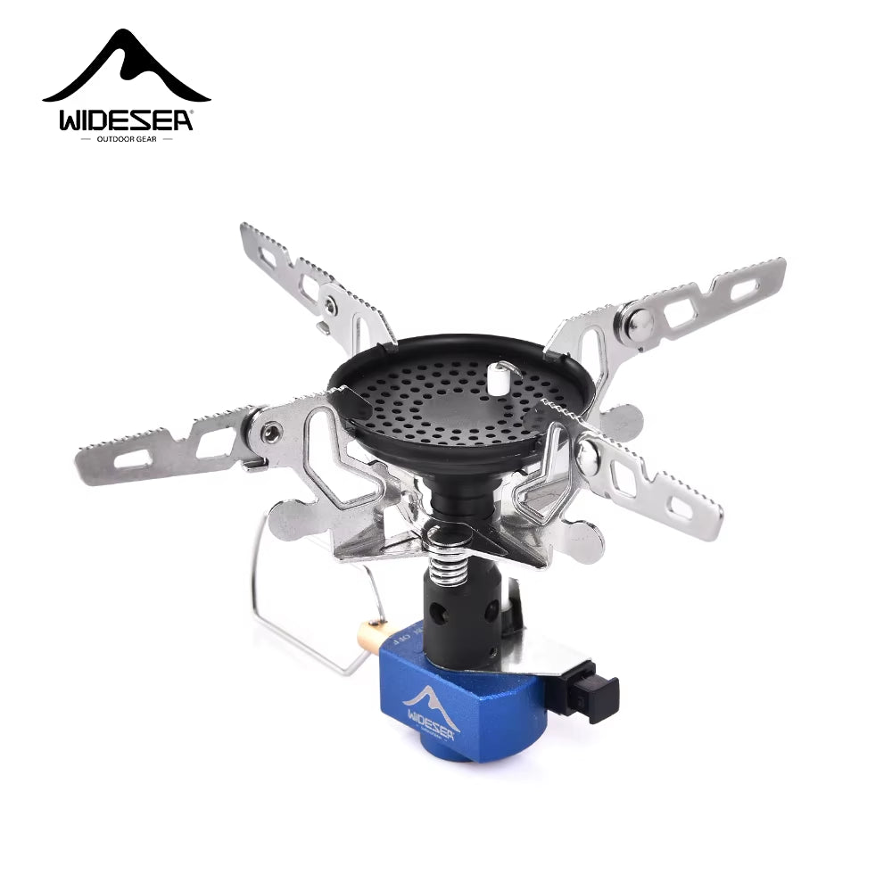 Outdoor Camping Gas Burner Outdoor Stove 3300W with Igniter Camping Equipment Portable Tourist Survival Bushcraft Kitchen