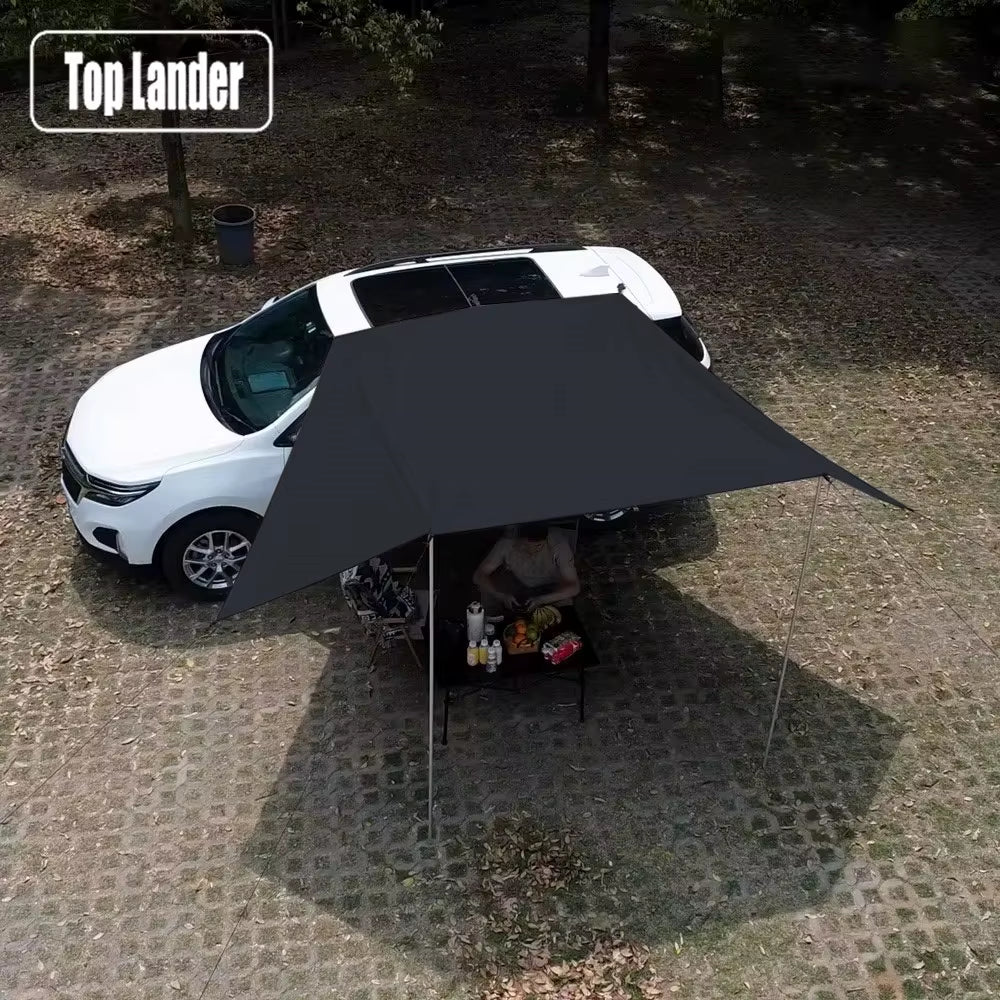 Ultimate SUV Side Awning Tarp - Waterproof UV Protection Shelter Tent for Camping & Outdoor Adventures
