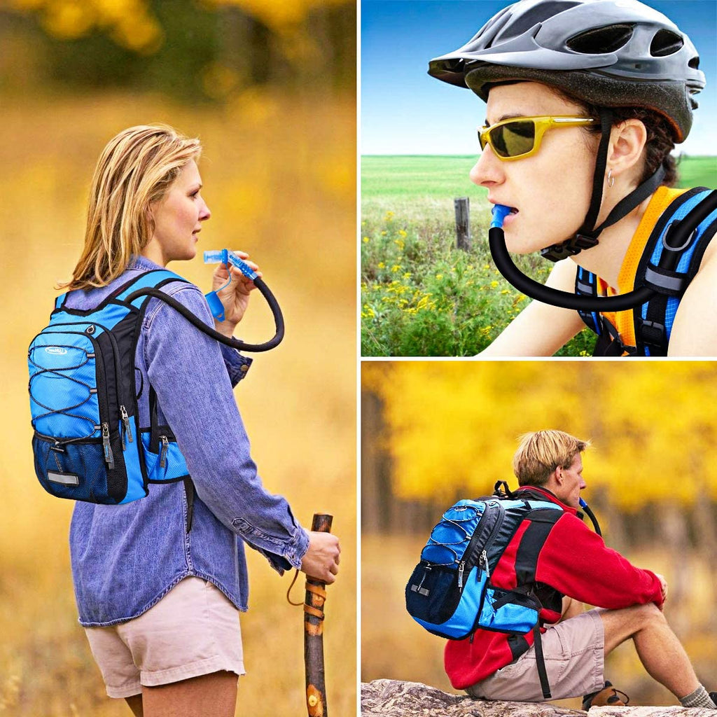 Insulated Hydration Pack with 3L Leak-Proof Water Bladder | 5-Hour Cooling Daypack for Hiking & Running