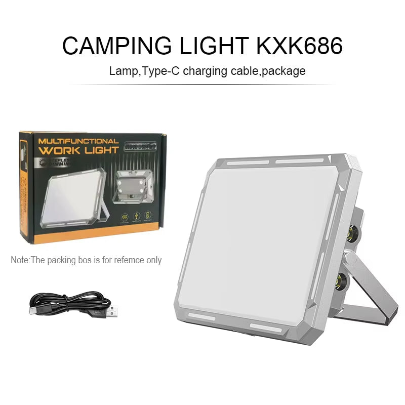 Ultra-Bright Rechargeable LED Camping Lantern & Emergency Searchlight