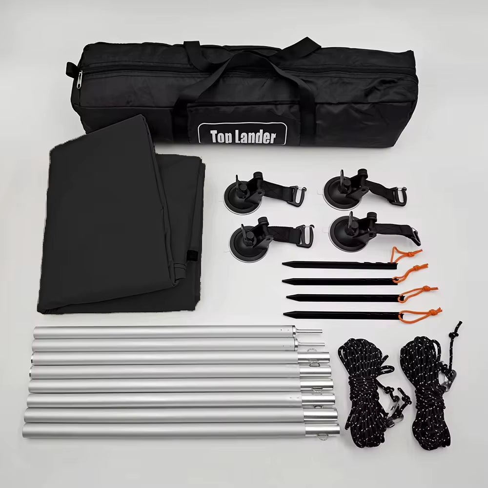 Ultimate SUV Side Awning Tarp - Waterproof UV Protection Shelter Tent for Camping & Outdoor Adventures