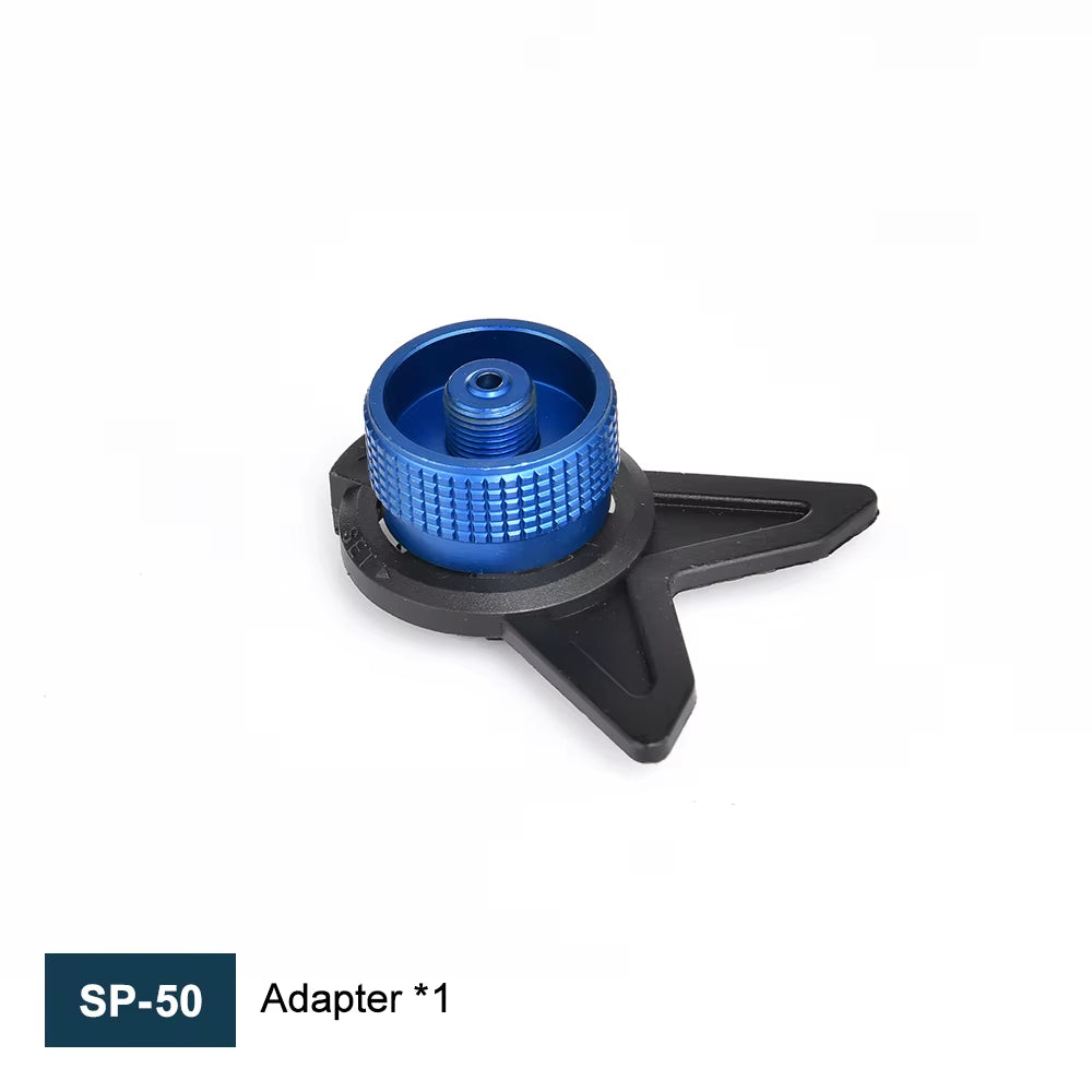 Aluminum Alloy Gas Tank Adapter with Bracket - Non-Slip Portable Stove Converter - Durable Outdoor Essential for Fuel Efficiency