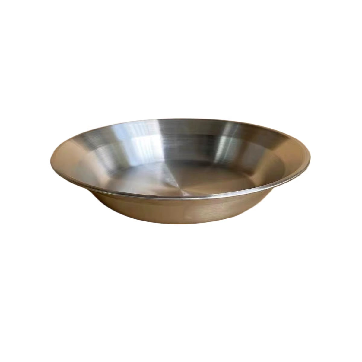 Stainless Steel Camping Dinnerware Set - Premium Plates & Bowls for 4-6 Persons - Durable Outdoor Tableware for Beach, BBQ & Home Use