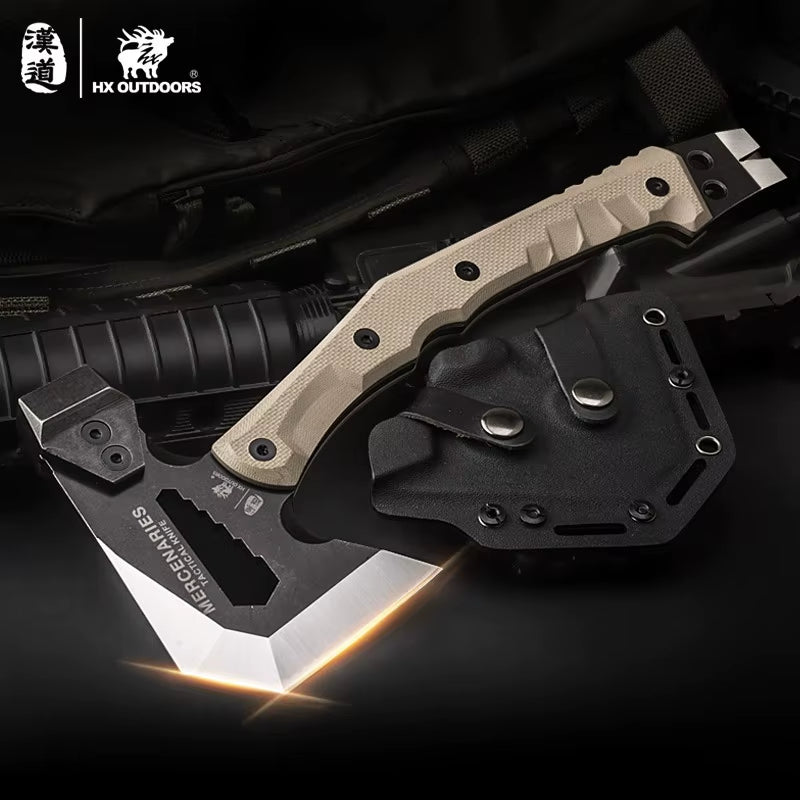 Mercenarys Full Tang Camping Survival Touris Axe Hatchet Tactical Multifunctional Hunting Tools Tomahawk Hammer