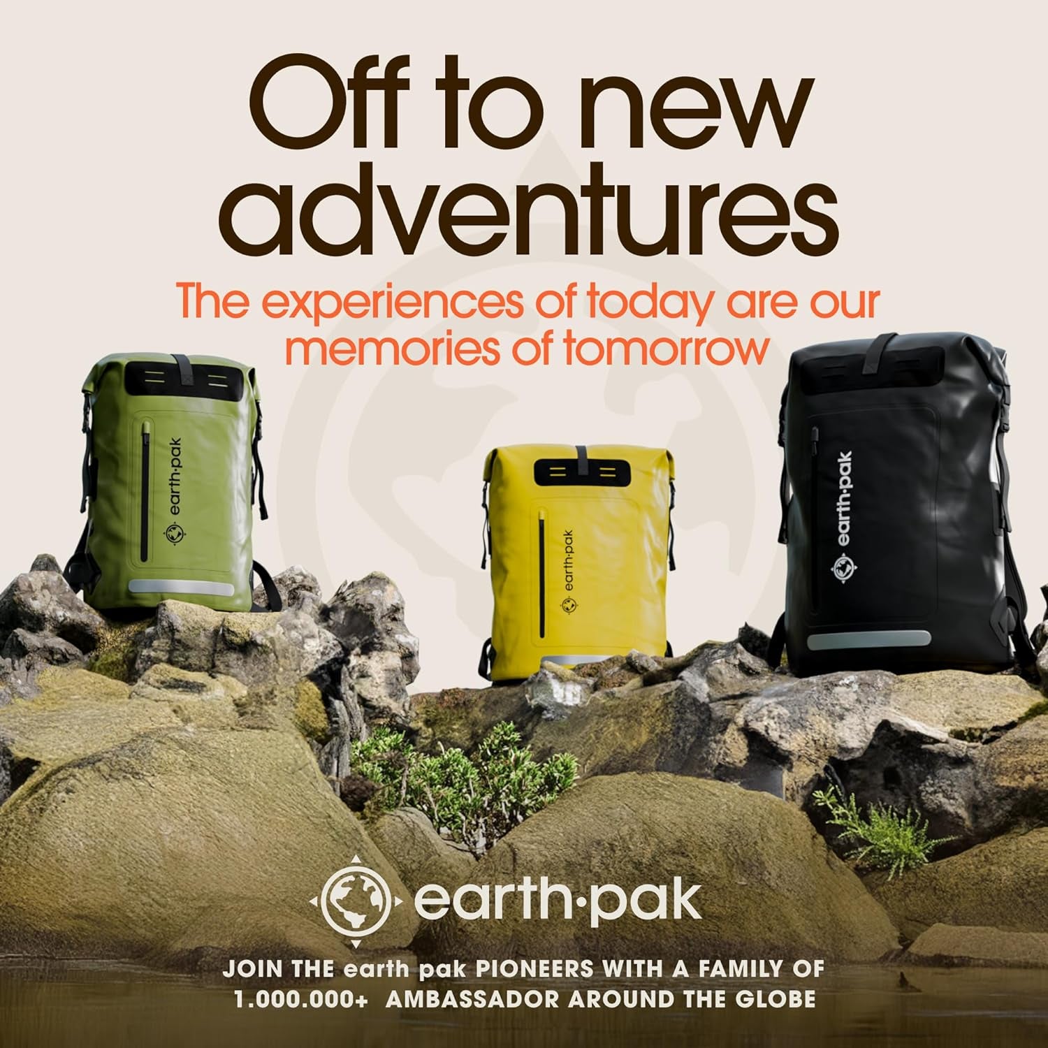 Premium Cushioned Waterproof Backpack - Heavy Duty 100% Dry Bag with Phone Case - Comfortable Roll-Top Rucksack for Water Sports & Extreme Hiking