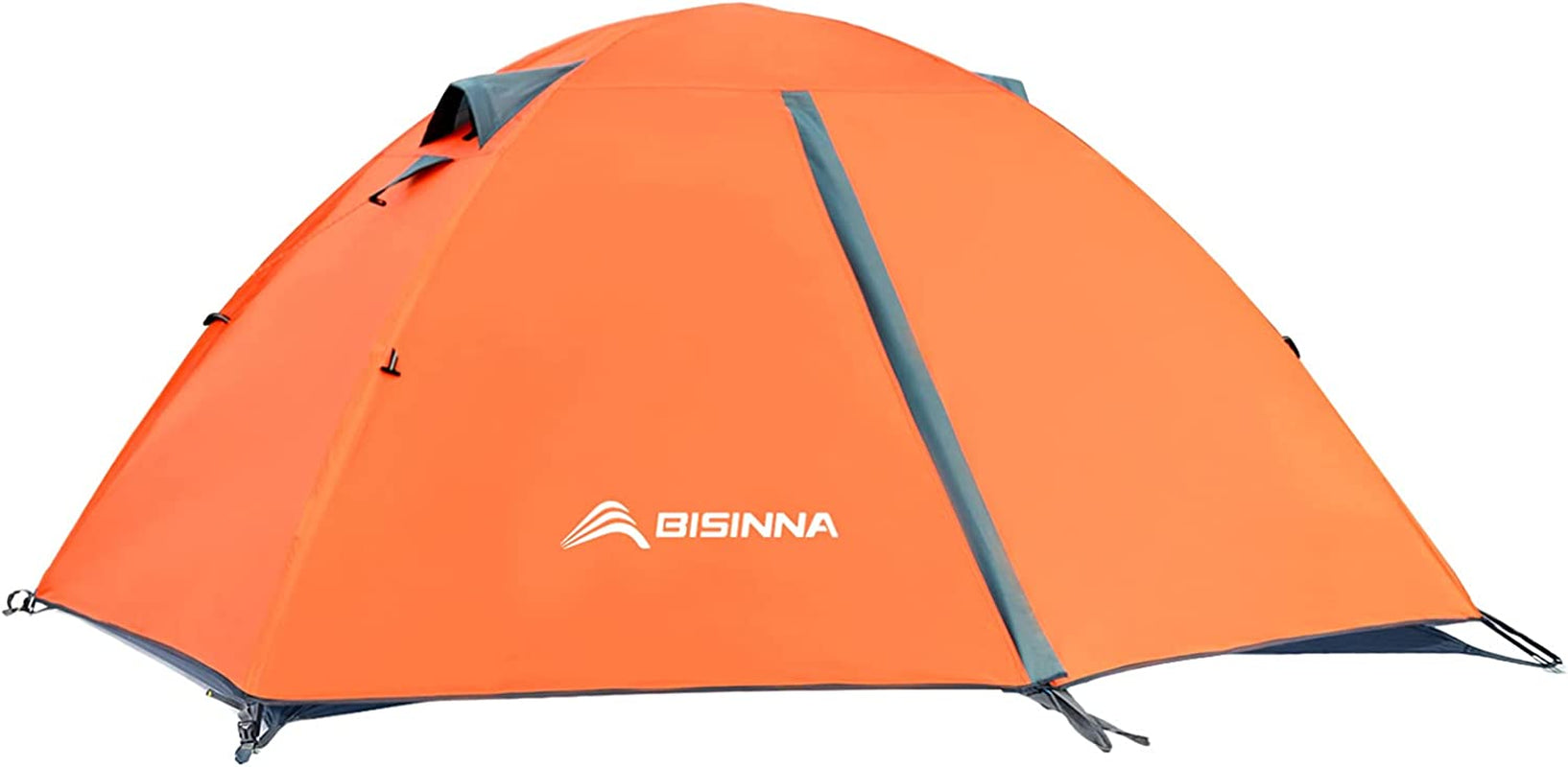 2 Person Lightweight Backpacking Tent - 3-Season Waterproof Double Layer Camping Tent with 2 Doors - Easy Setup for Couples & Mountaineering