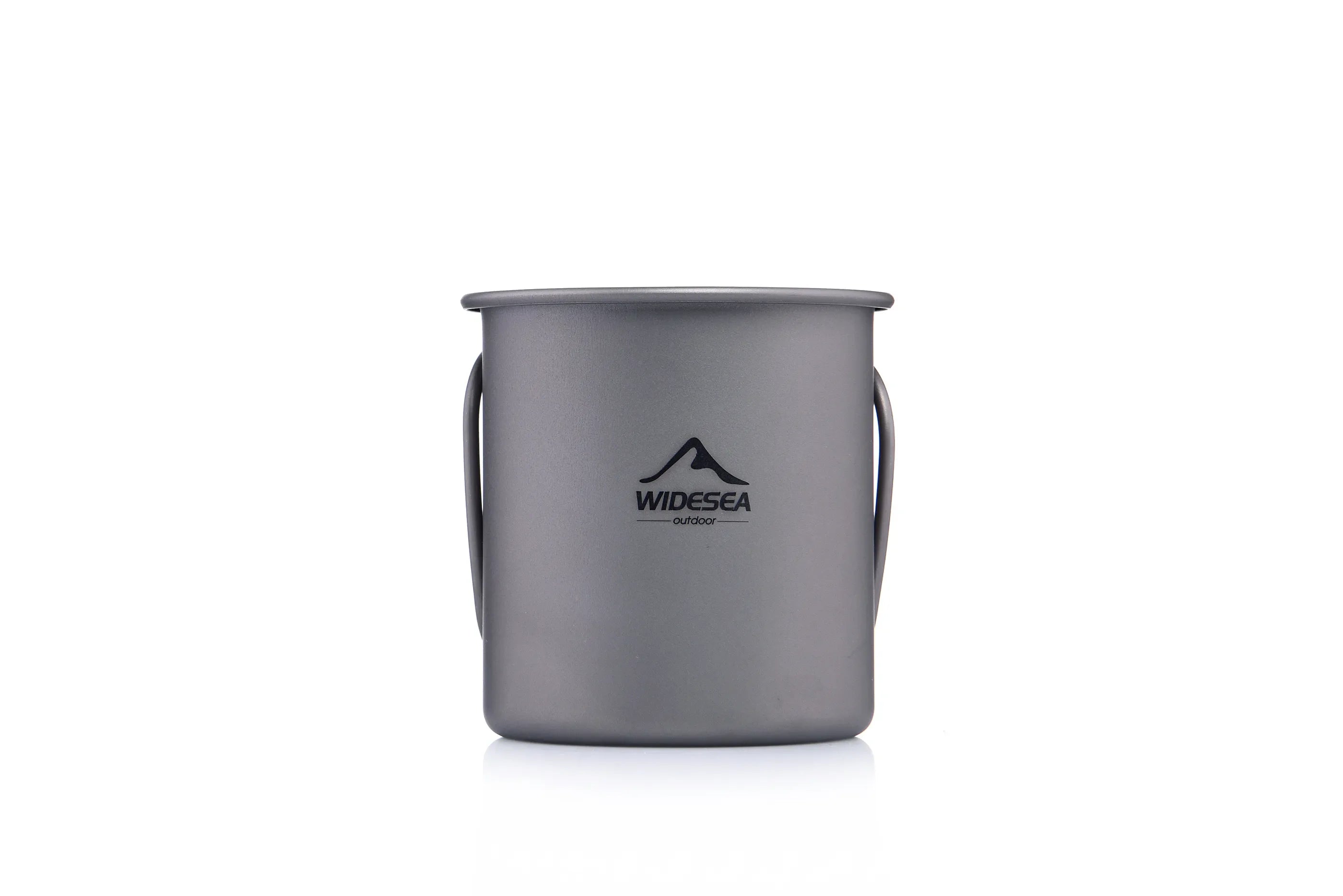 Lightweight Titanium Camping Mug - Perfect Travel Utensil for Outdoor Adventures and Picnics