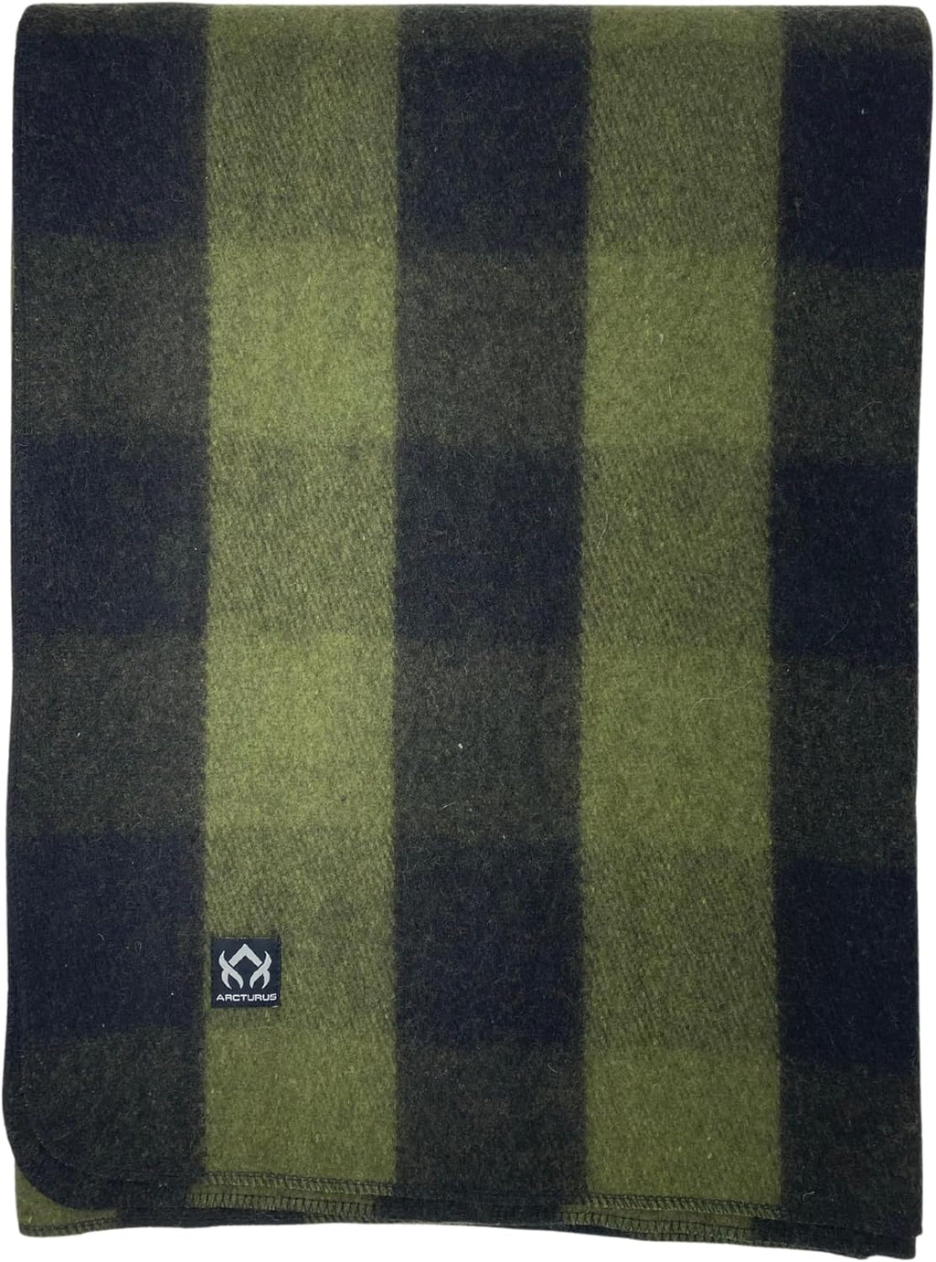 Heavyweight Military Style Wool Blanket - 80% Virgin Wool Survival Gear for Camping, Bushcraft & Emergency Kits - Washable Outdoor Stadium Blanket