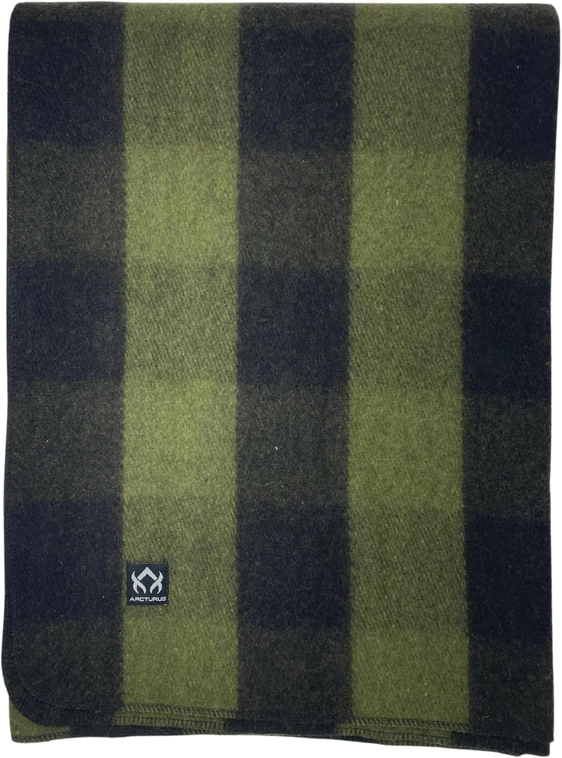 Heavyweight Military Style Wool Blanket - 80% Virgin Wool Survival Gear for Camping, Bushcraft & Emergency Kits - Washable Outdoor Stadium Blanket