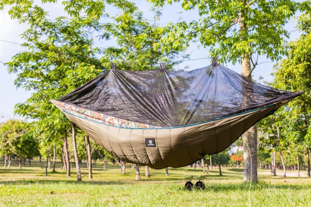 Full Length Hammock Underquilt - 4 Season Lightweight Insulated Blanket for Camping & Backpacking - Warm Hideout Gear for Outdoor Sleep System