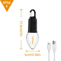 USB Rechargeable LED Camping Lantern | 3-Mode Waterproof Emergency Tent Light for Hiking & Fishing
