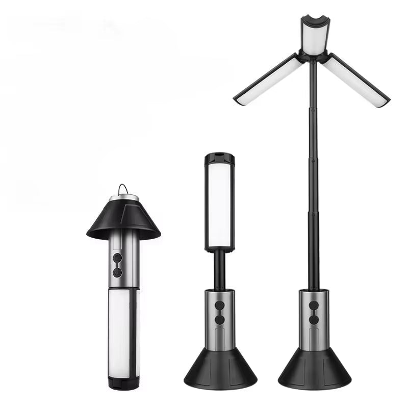 8000mAh Telescopic Camping Lantern | Rechargeable Waterproof Dimmable Flashlight & Tent Lamp