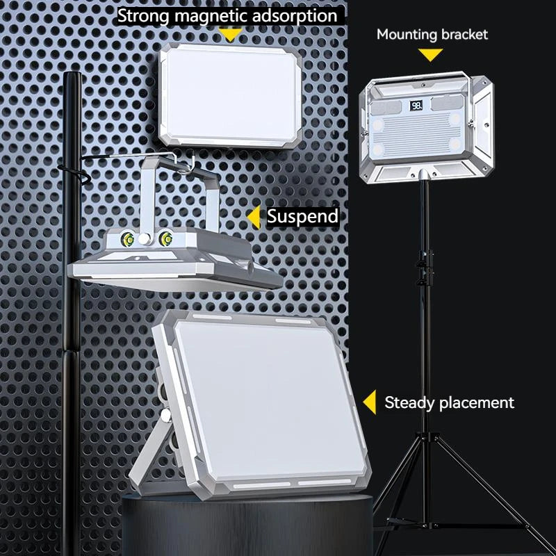 Ultra-Bright Rechargeable LED Camping Lantern & Emergency Searchlight