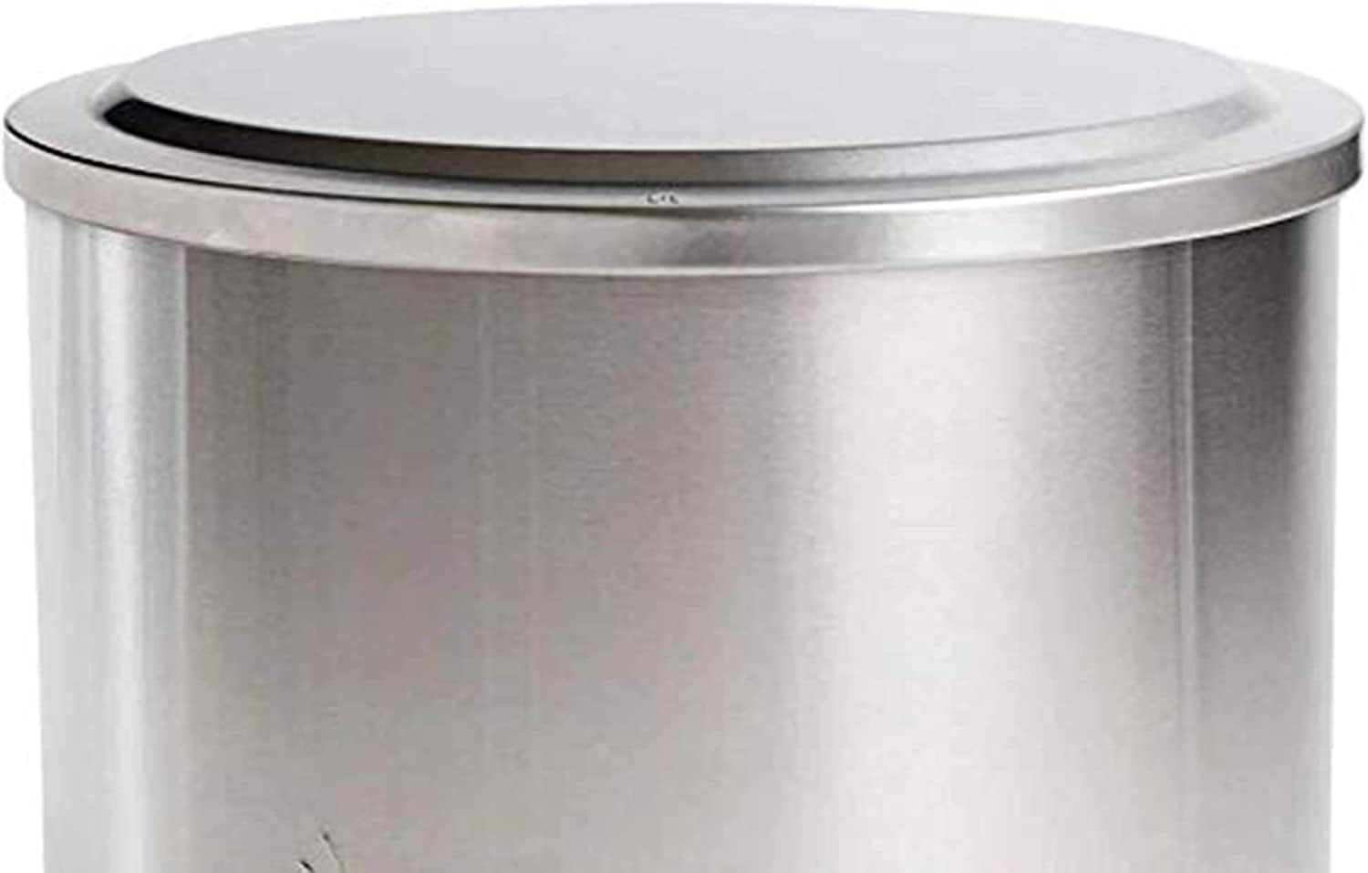 304 Stainless Steel Fire Pit Lid - Heavy Duty Round Protective Cover for Solo Stove Bonfire - Portable Outdoor Fire Pit Accessory & Tabletop Top