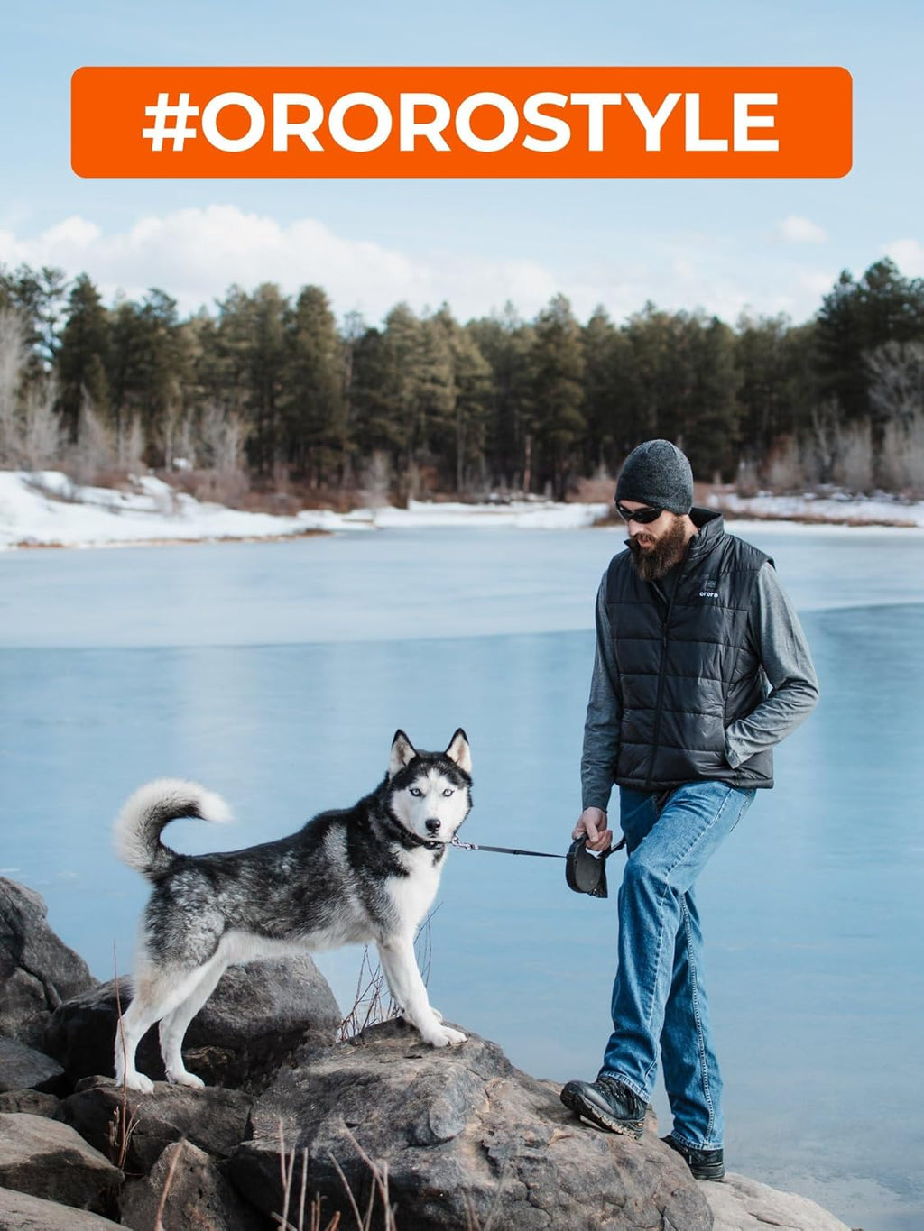 Lightweight Heated Vest for Men - USB-C Rechargeable Puffer Heating Vest with Battery - Classic Thermal Body Warmer for Winter Hiking