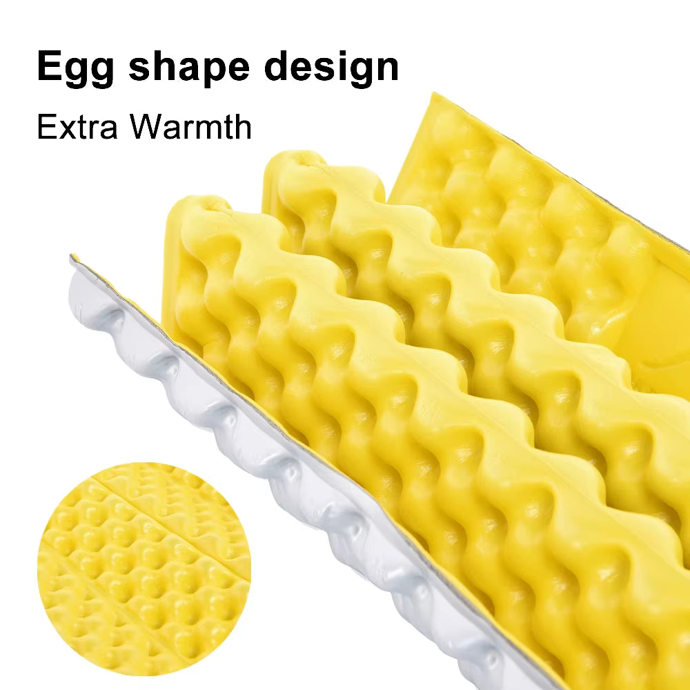 Ultralight XPE Foam Folding Seat Pad - Waterproof Sitting Cushion for Hiking - Portable Picnic Mat for Camping & Stadium Seating
