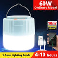 Solar Rechargeable LED Camping Light | Waterproof Portable Emergency Tent Lantern